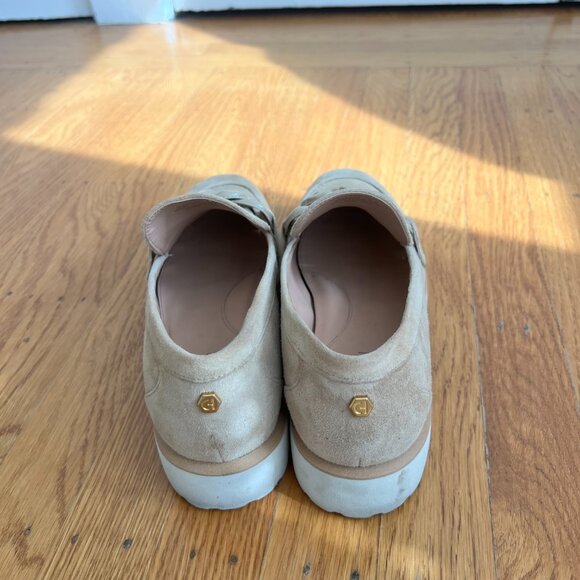 Cole Haan Women's Geneva Chain Loafer in Tan - Picture 4 of 8